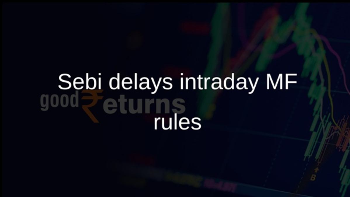 Sebi delays intraday MF rules