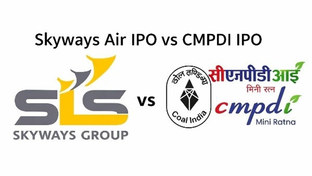 Skyways Air IPO vs CMPDI IPO  Full Comparison of Issue Size  Price Band  GMP  Lot Size  Listing  amp amp  Allotment Date