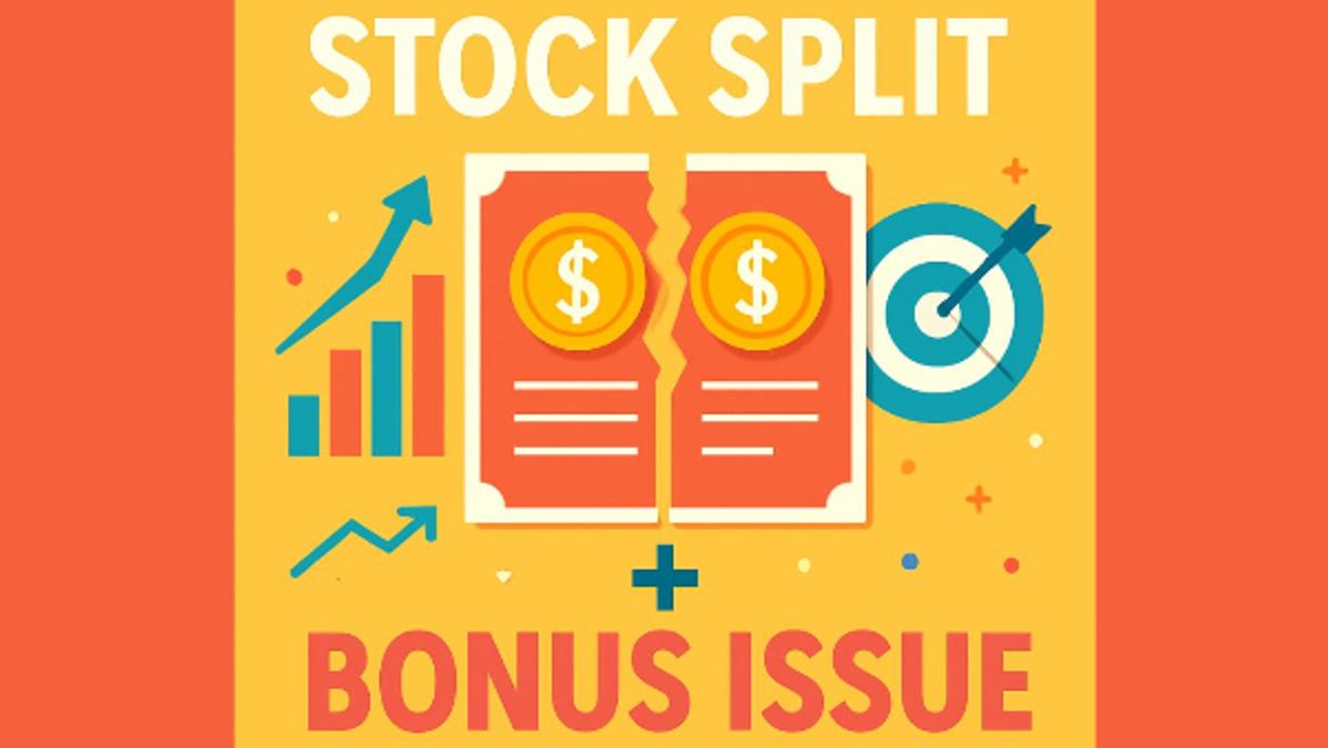 1 2 Stock Split  1 1 Bonus  Rs  12 Dividend Stocks To Watch  Vedanta  Angel One  Samvardhana Motherson In Focus