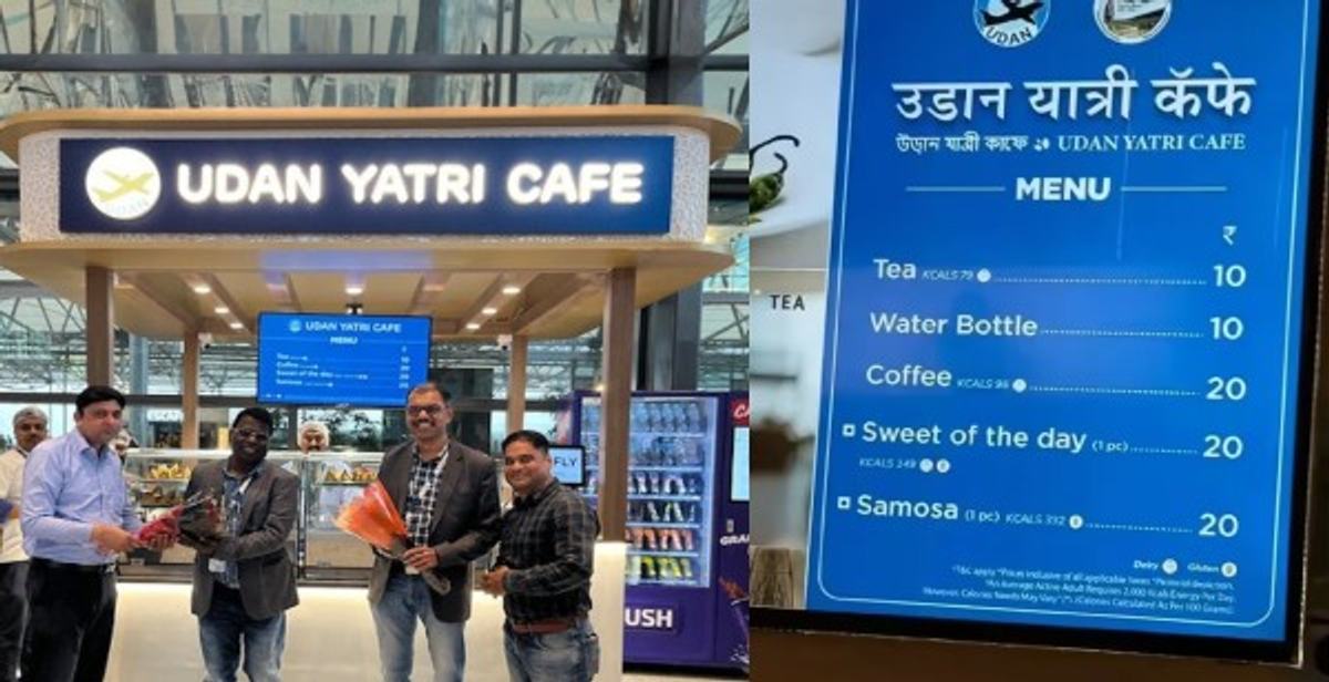 Udan Yatri Cafe Menu  Food and Beverages Starting at Just Rs 10