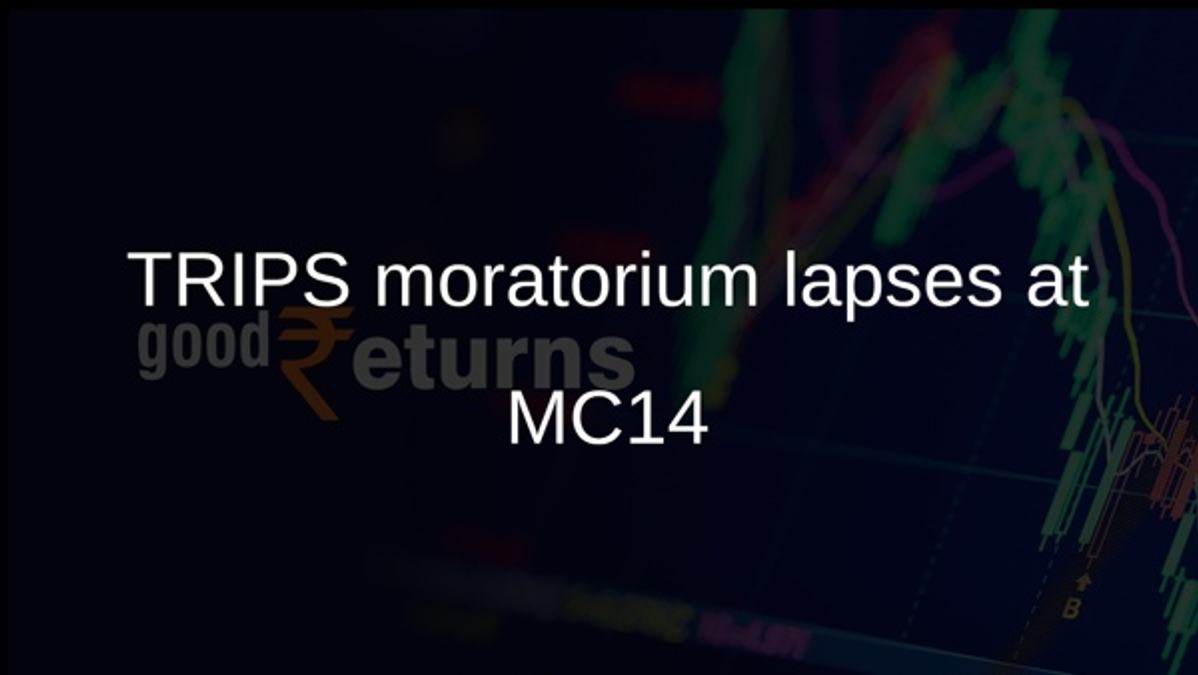 TRIPS moratorium lapses at MC14