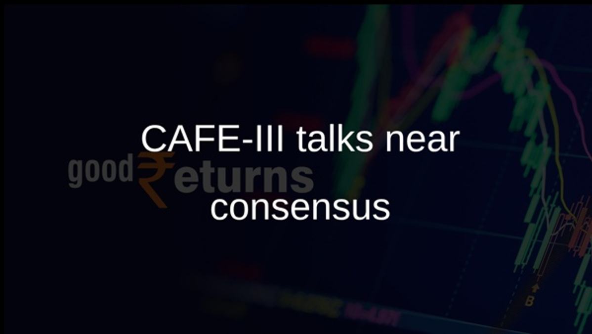 CAFE-III talks near consensus