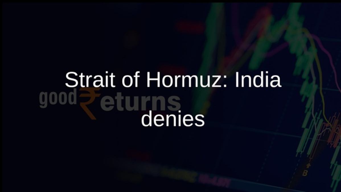 Strait of Hormuz: India denies