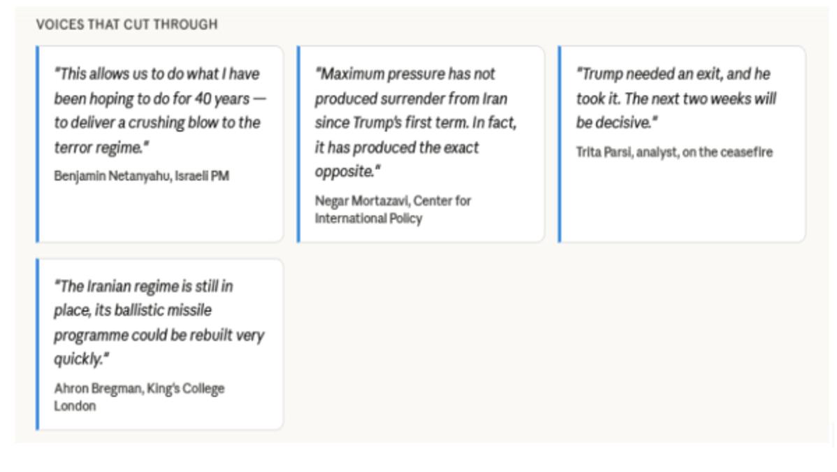 US-Iran Conflict and Hormuz Ceasefire