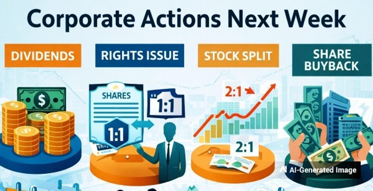 Check Date-wise Key Corporate Actions