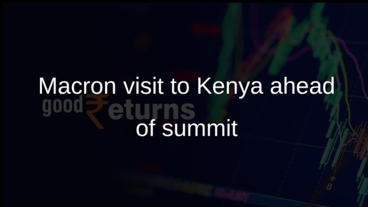 Macron visit to Kenya ahead of summit