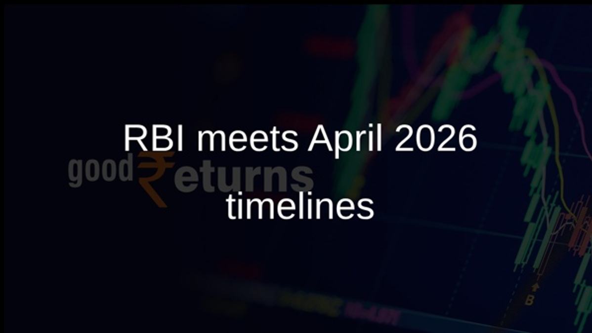 RBI meets April 2026 timelines