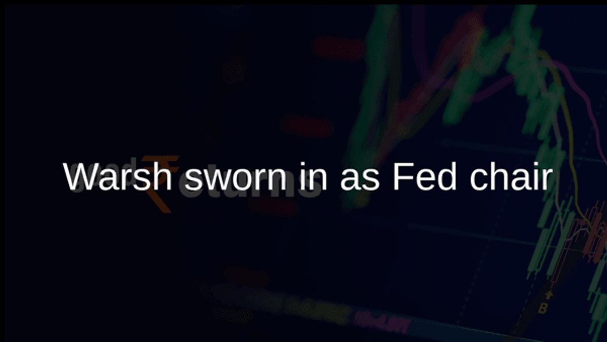 Warsh sworn in as Fed chair