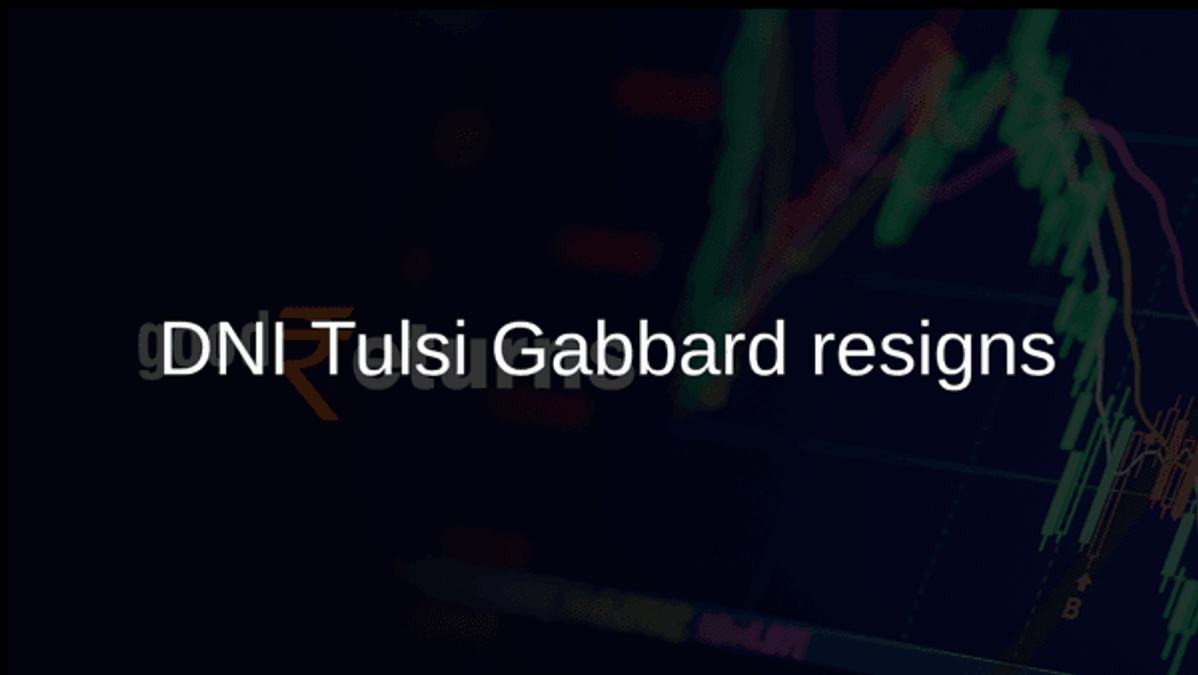 DNI Tulsi Gabbard resigns