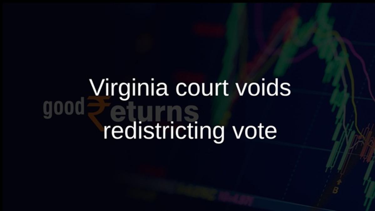 Virginia court voids redistricting vote