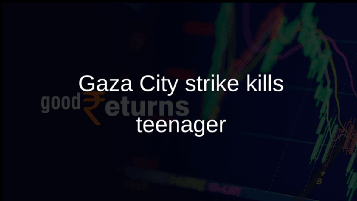 Gaza City strike kills teenager