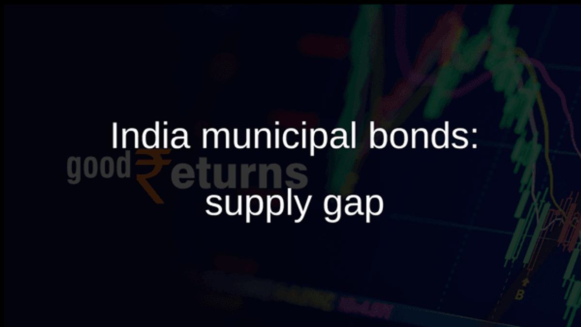 India municipal bonds: supply gap