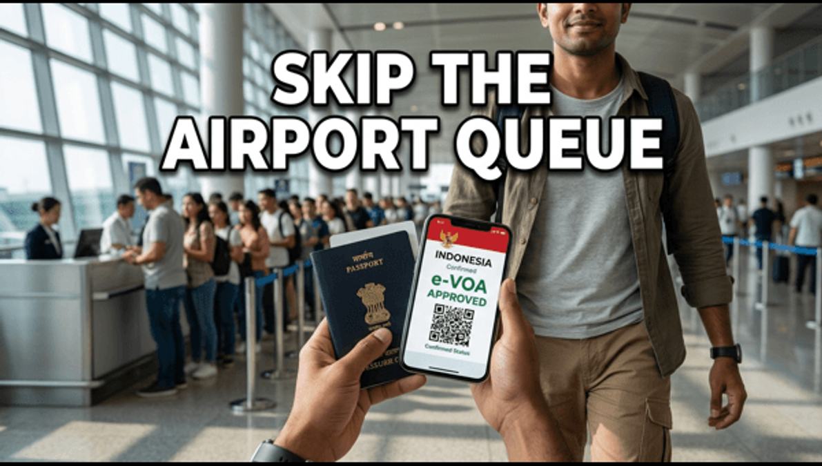 Indonesia e-VOA for Indian Travelers: Complete Guide to Visa-on-Arrival and Entry Rules 2026