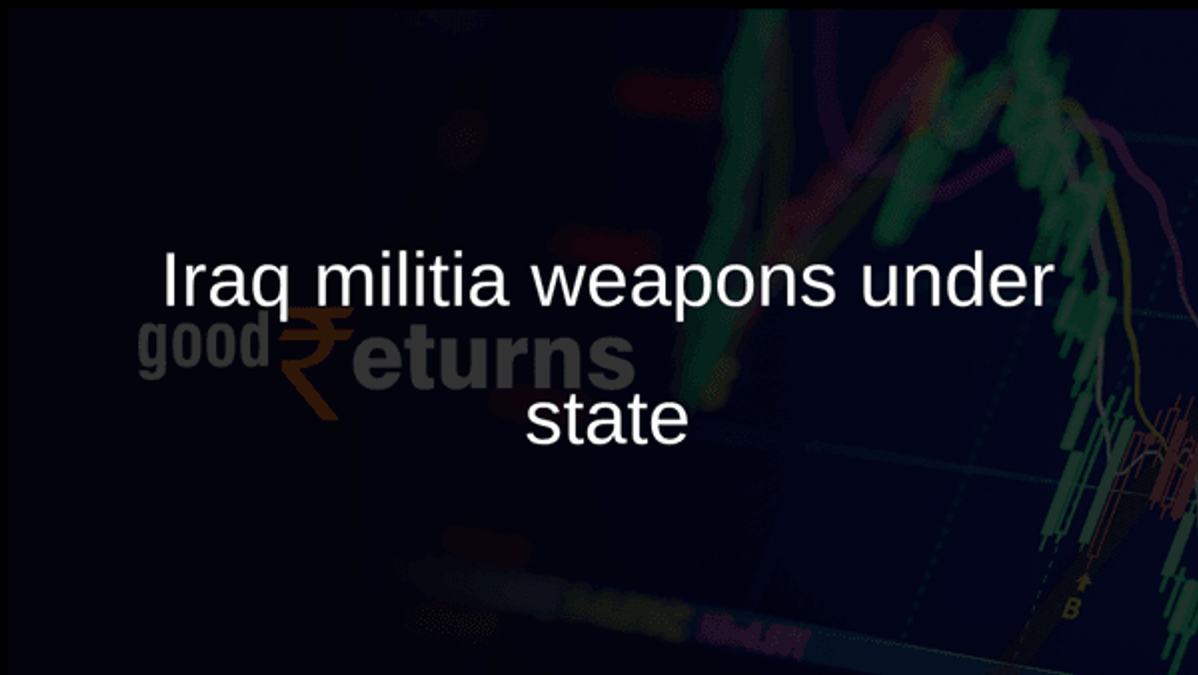 Iraq militia weapons under state