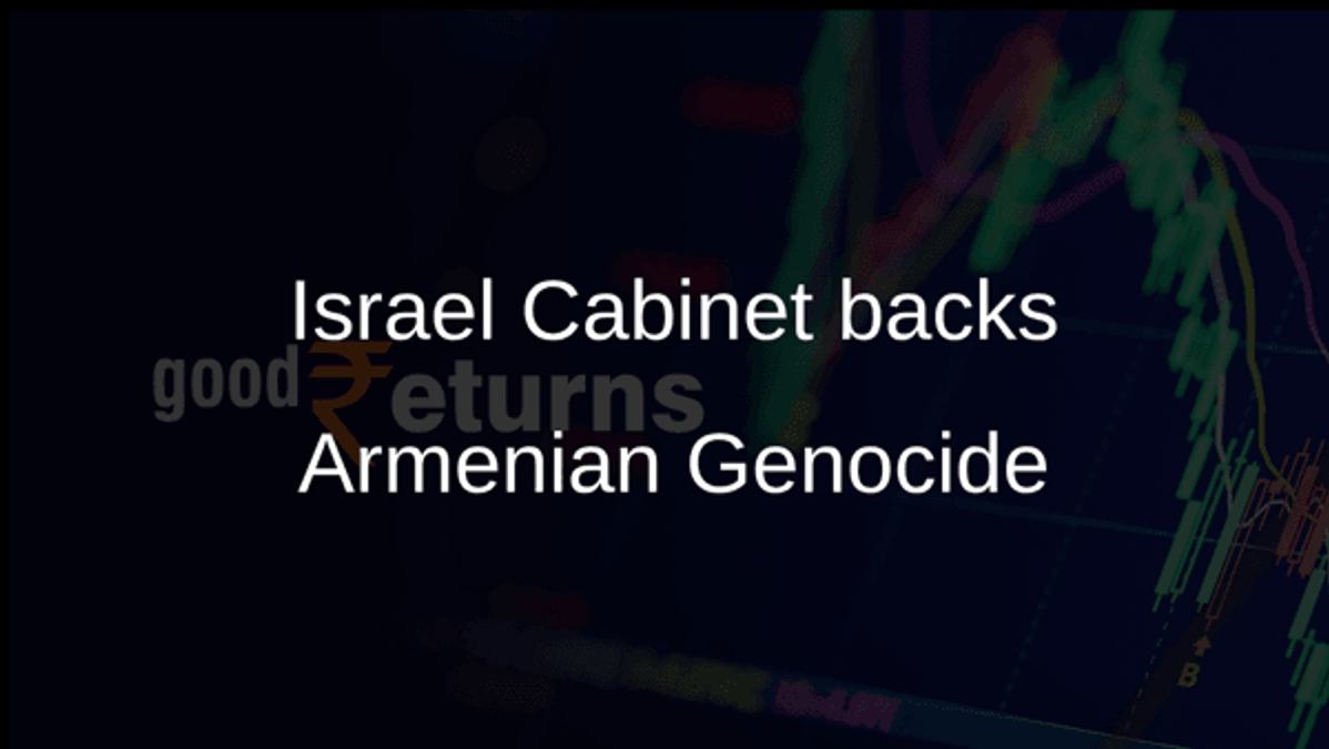 Israel Cabinet backs Armenian Genocide