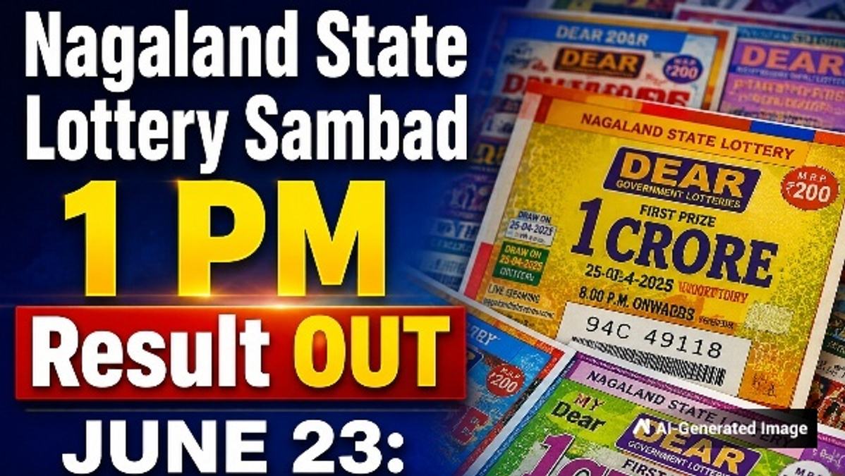 Nagaland State Lottery Sambad 1 PM