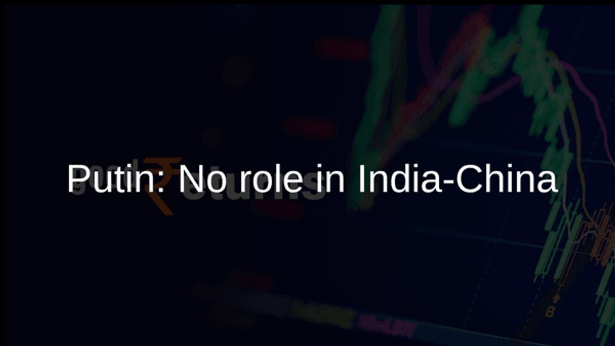 Putin: No role in India-China
