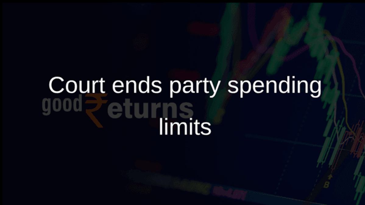 Court ends party spending limits