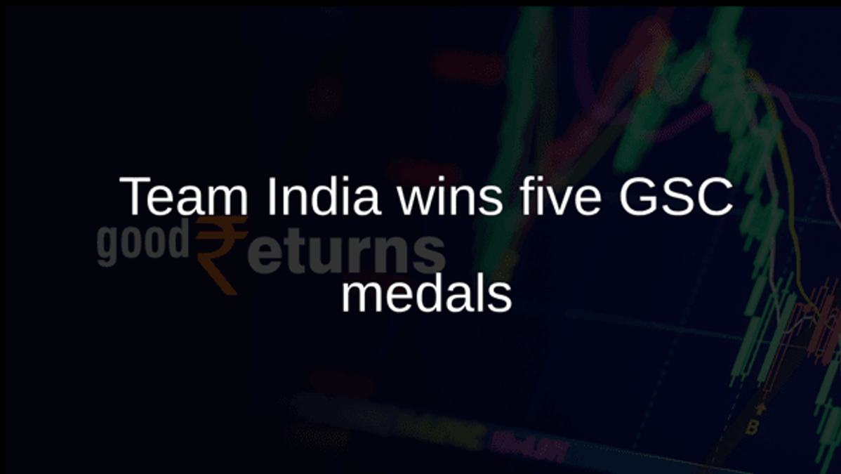 Team India wins five GSC medals