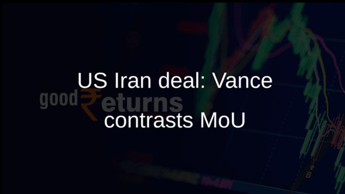 US Iran deal: Vance contrasts MoU