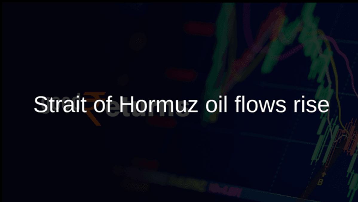 Strait of Hormuz oil flows rise