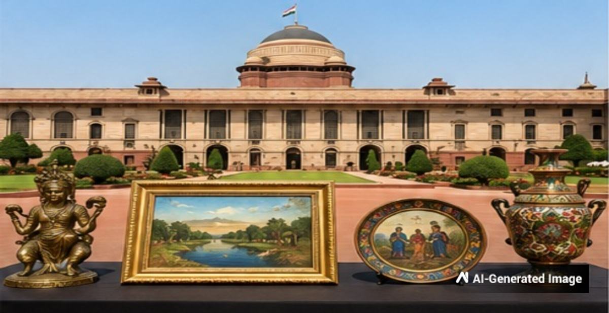 Rashtrapati Bhavan E-Upahaar Auction