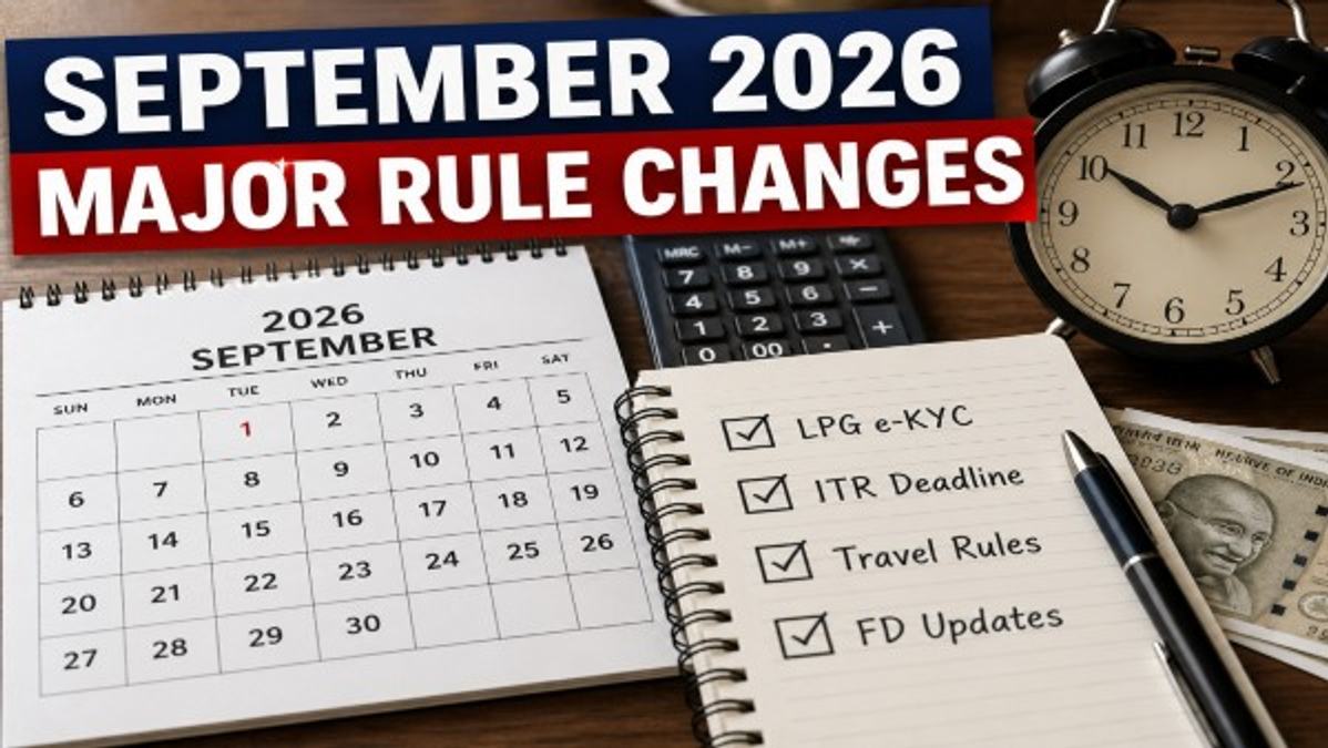 Financial Changes from September 2026