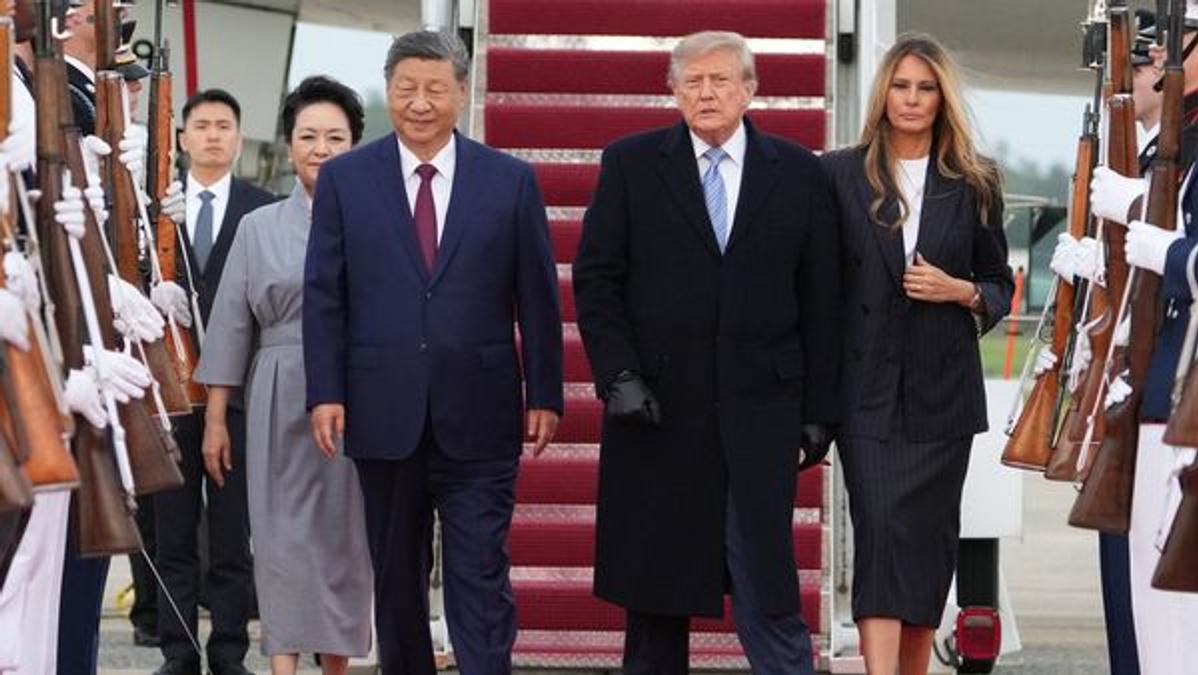 Xi Jinping arrives for high-stakes 2026 Washington summit