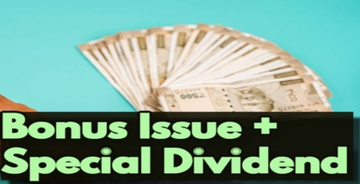 1 1 Bonus Issue and Dividend