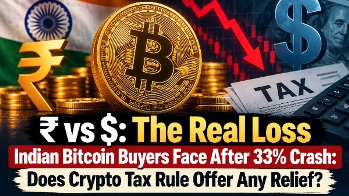 vs    The Real Loss Indian Bitcoin Buyers Face After Token s 33  Crash  Does Crypto Tax Rule Offer Any Relief