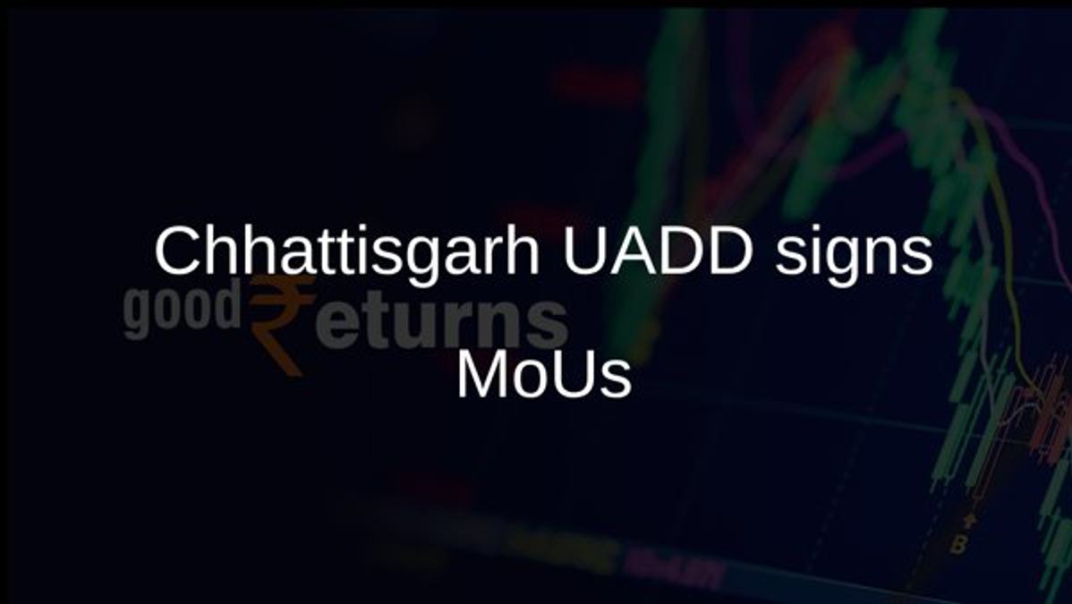 Chhattisgarh UADD signs MoUs