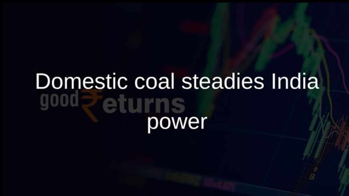 Domestic coal steadies India power