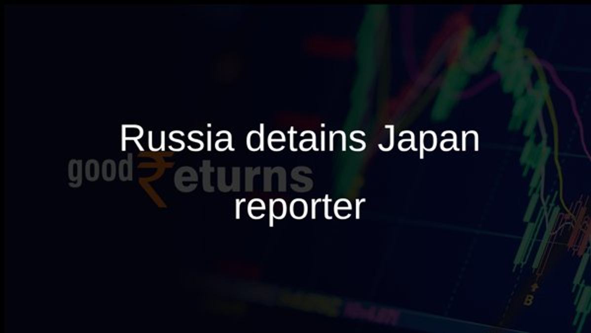 Russia detains Japan reporter