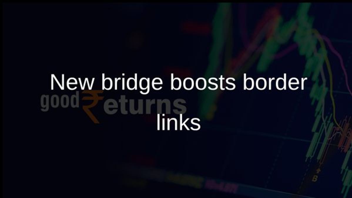 New bridge boosts border links
