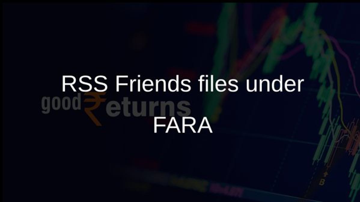 RSS Friends files under FARA