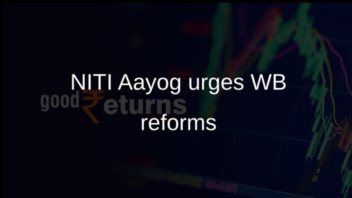NITI Aayog urges WB reforms