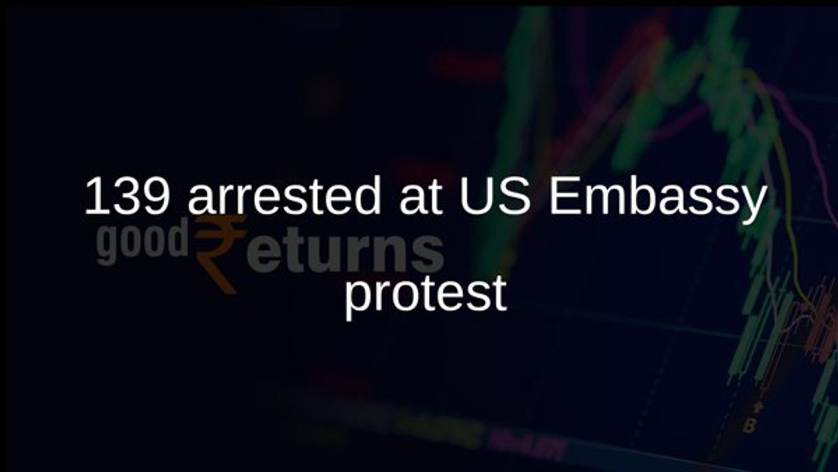 139 arrested at US Embassy protest