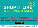 यहां करिए गर्मियों के लिए शॉपिंग और पाइए 100% कैशबैक, जल्दी करें!