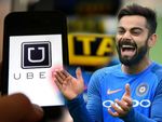 उबर के ब्रांड एम्बेसडर बनने बाद विराट कोहली ने कही ये बात
