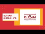 Rossari Biotech लिस्टिंग : मिनटों में 1 लाख रु हो गए डेढ़ लाख रुपये