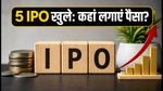 10 सितंबर को खुले 5 IPO: वीगालैंड से लेकर राकसन तक, किसमें है कमाई का मौका?