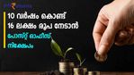 10 വര്‍ഷം കൊണ്ട് 16 ലക്ഷം രൂപ നേടാന്‍ പോസ്റ്റ് ഓഫീസ് നിക്ഷേപം; എത്ര രൂപ വെച്ച് നിക്ഷേപിക്കണം