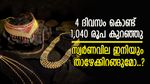 വലിയ ഇടിവിൽ സ്വർണവില, ഇന്ന് പവന് കുറഞ്ഞത് 800 രൂപ, ഇപ്പോൾ വാങ്ങുന്നത് ബുദ്ധിയാണ്