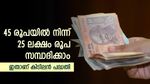 എൽഐസിയുടെ കിടിലൻ പദ്ധതി, 45 രൂപ നിക്ഷേപിച്ചാൽ 25 ലക്ഷം നേടാം, ഇന്ന് തന്നെ ചേരു...