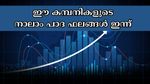 നിക്ഷേപകർ കാത്തിരിക്കുന്നു, ഇന്ന് 12 കമ്പനികൾ നാലാം പാദ ഫലങ്ങളും ലാഭ വിഹിതവും പ്രഖ്യാപിക്കും