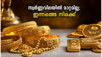 സ്വർണ്ണവിലയിൽ മാറ്റമില്ലാതെ തുടരുന്നു; വിവാഹ സീസണിൽ സ്വർണ്ണം വാങ്ങാൻ പ്ലാൻ ചെയ്യുന്നവർക്ക് സന്തോഷവാർത്ത!