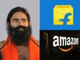 அமேசான், பிளிப்கார்ட் உடன் கூட்டு சேரும் பாபா ராம்தேவ்..!