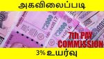 7வது சம்பள கமிஷன்: அரசு ஊழியர்களுக்கு ஜாக்பாட்.. அகவிலைப்படி 3% உயர்த்த அரசு ஒப்புதல்..!
