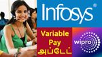இன்போசிஸ் ஊழியர்கள் ஷாக்.. Variable Pay குறித்து முக்கிய அப்டேட்.. விப்ரோ வேற லெவல் முடிவு..!