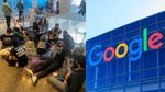 கூகுள் ஊழியர்கள் திடீர் கைது.. அலுவலகத்திற்குள்ளேயே போராட்டம்..!